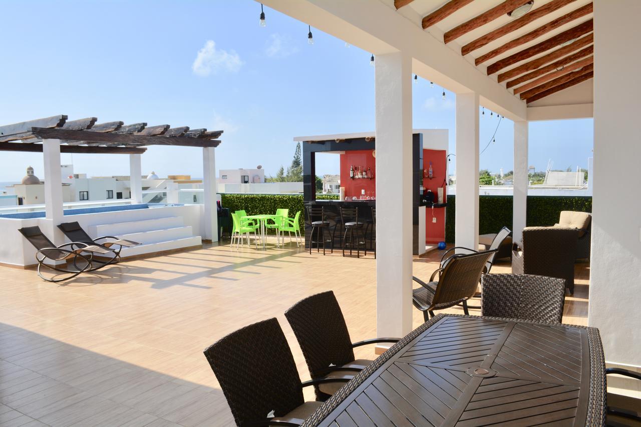Suites Sanrey Puerto Morelos Eksteriør billede